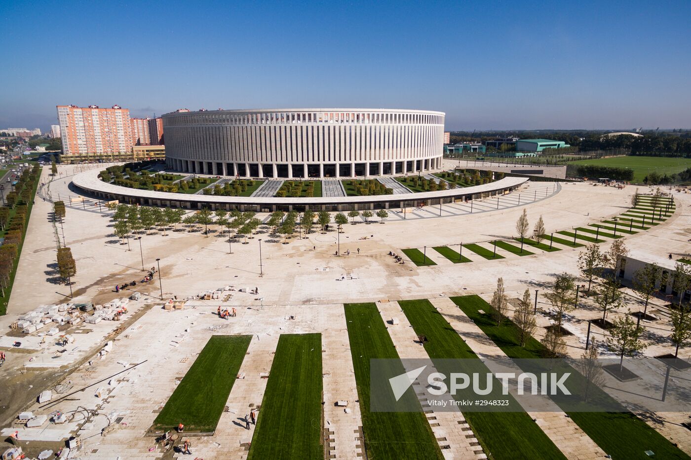 FC Krasnodar Stadium opens on October 9