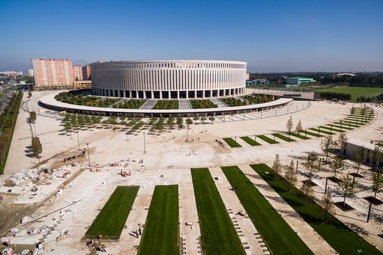 FC Krasnodar Stadium opens on October 9