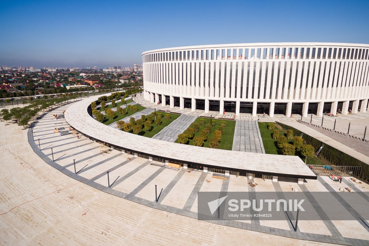 FC Krasnodar Stadium opens on October 9