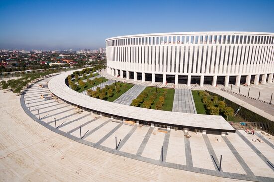 FC Krasnodar Stadium opens on October 9