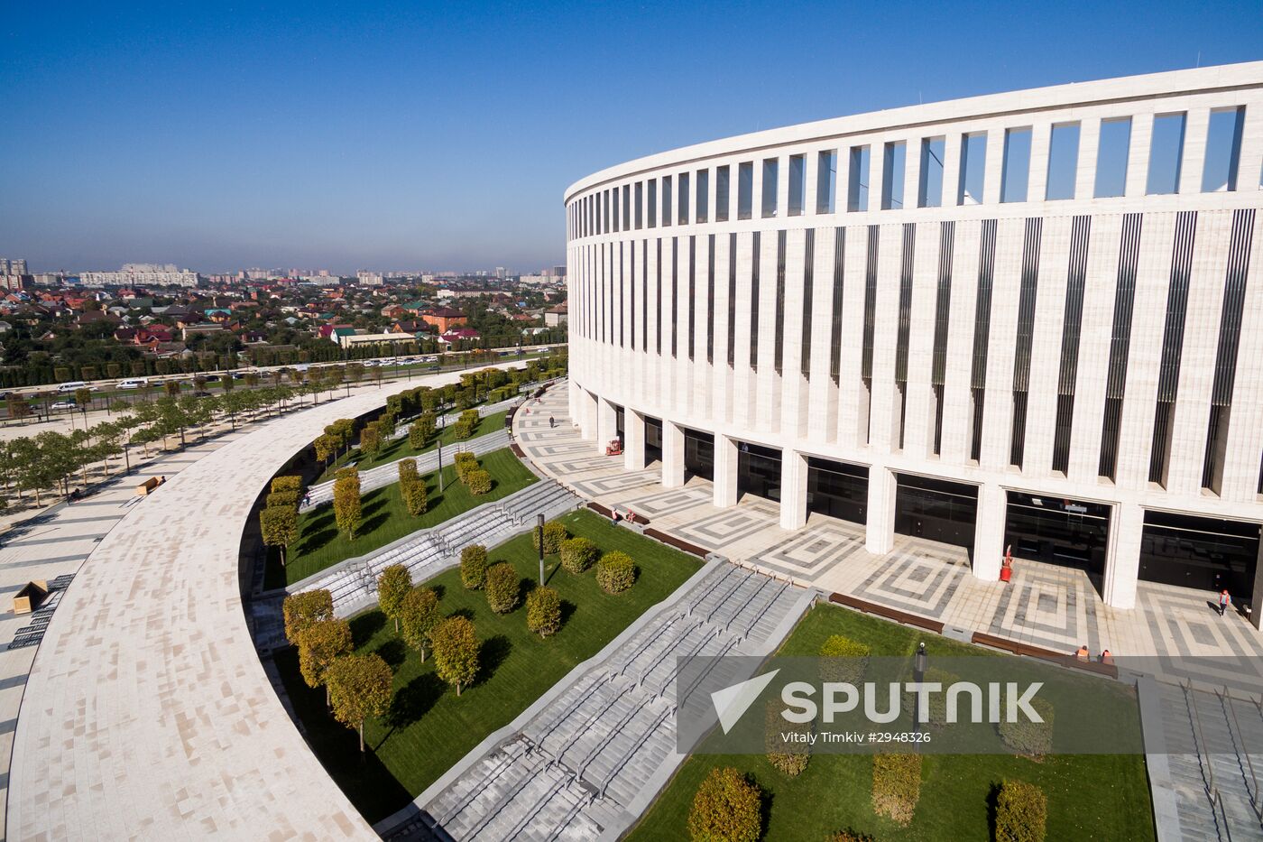 FC Krasnodar Stadium opens on October 9
