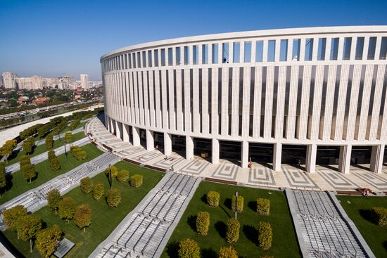 FC Krasnodar Stadium opens on October 9
