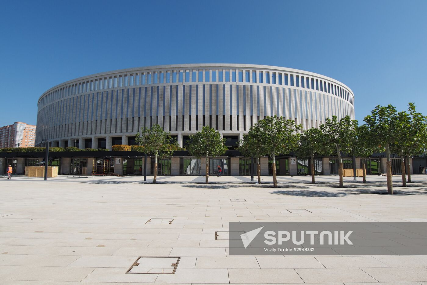 FC Krasnodar Stadium opens on October 9