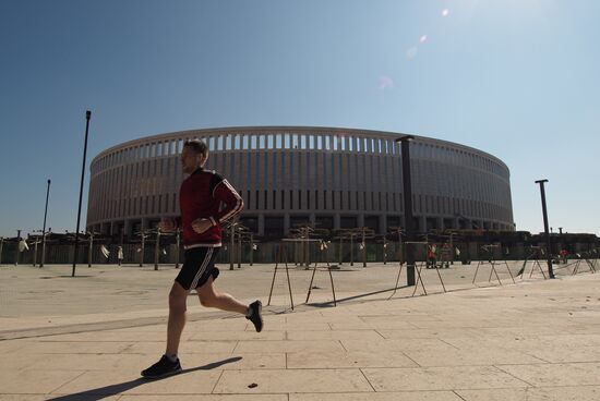FC Krasnodar Stadium opens on October 9