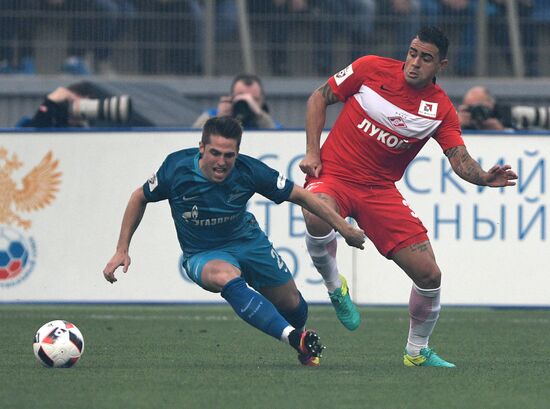 Football. Russian Premier League. Zenit vs. Spartak