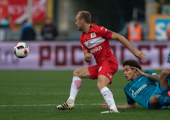 Football. Russian Premier League. Zenit vs. Spartak