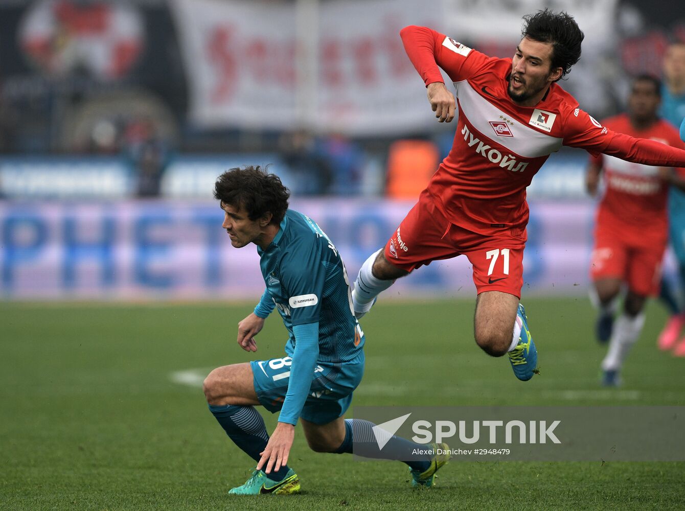 Football. Russian Premier League. Zenit vs. Spartak
