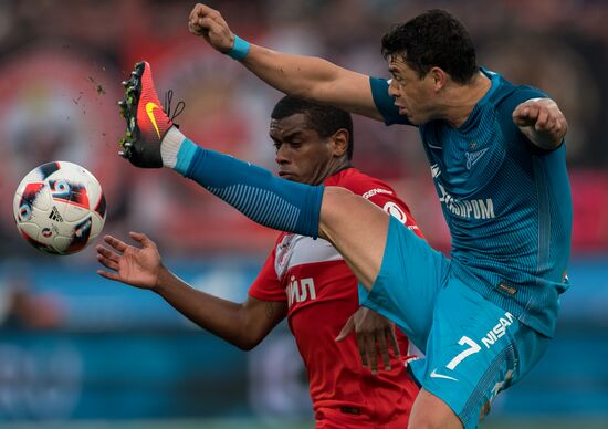 Football. Russian Premier League. Zenit vs. Spartak