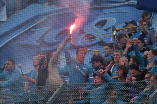Football. Russian Premier League. Zenit vs. Spartak