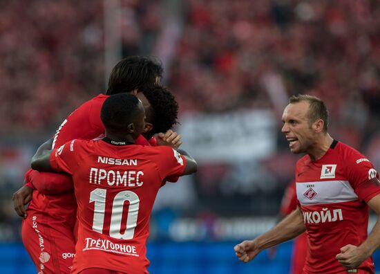 Football. Russian Premier League. Zenit vs. Spartak