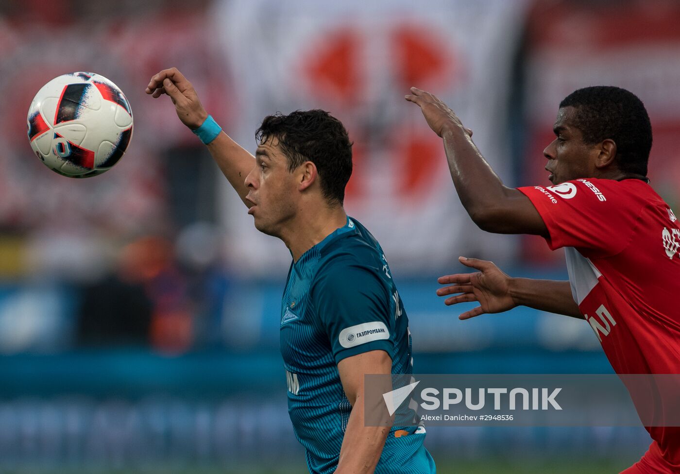 Football. Russian Premier League. Zenit vs. Spartak