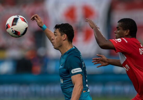 Football. Russian Premier League. Zenit vs. Spartak