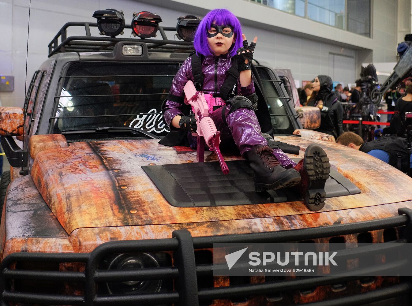 Third annual Comic Con Russia festival and interactive activities exhibition "IgroMir 2016"