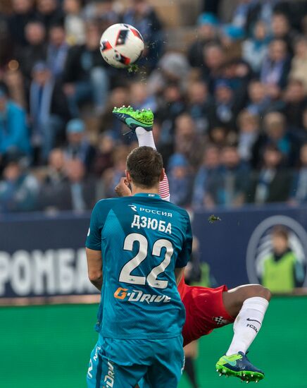 Football. Russian Premier League. Zenit vs. Spartak