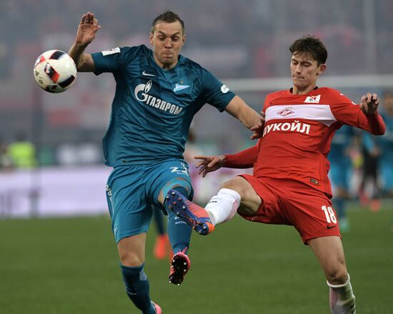 Football. Russian Premier League. Zenit vs. Spartak