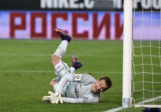 Football. Russian Premier League. Zenit vs. Spartak