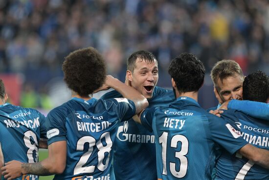 Football. Russian Premier League. Zenit vs. Spartak