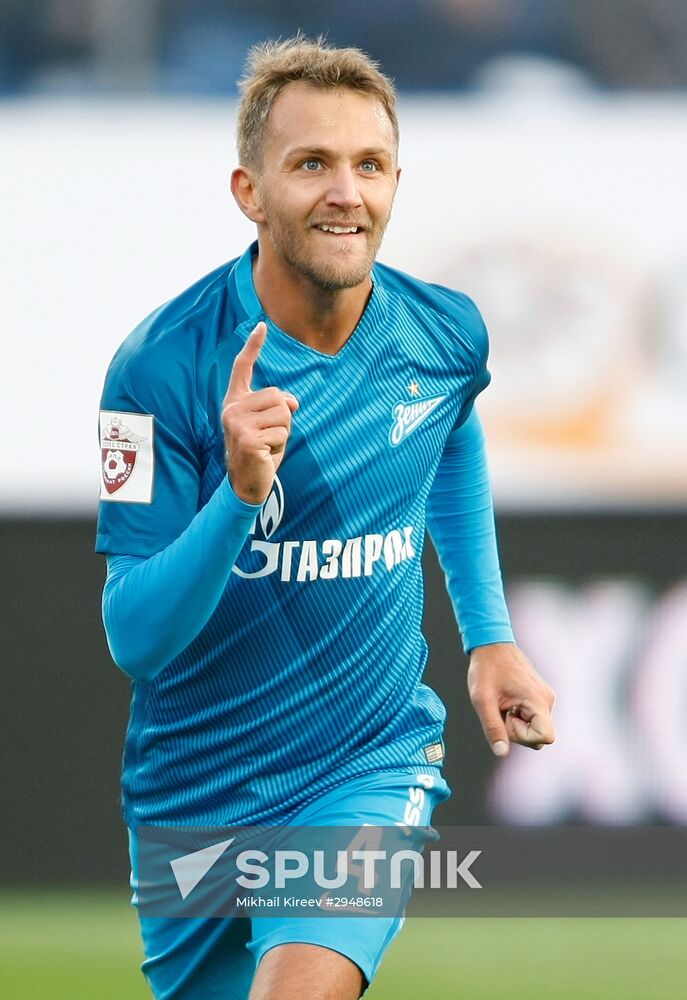 Football. Russian Premier League. Zenit vs. Spartak