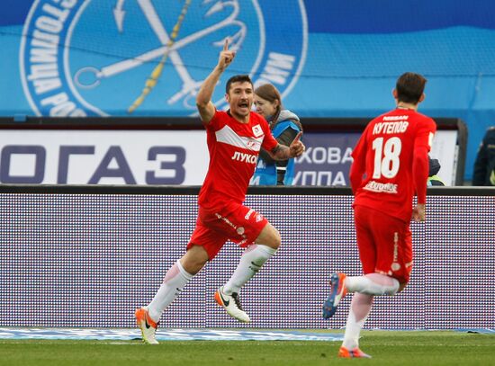 Football. Russian Premier League. Zenit vs. Spartak