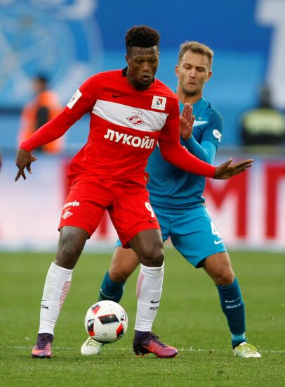 Football. Russian Premier League. Zenit vs. Spartak