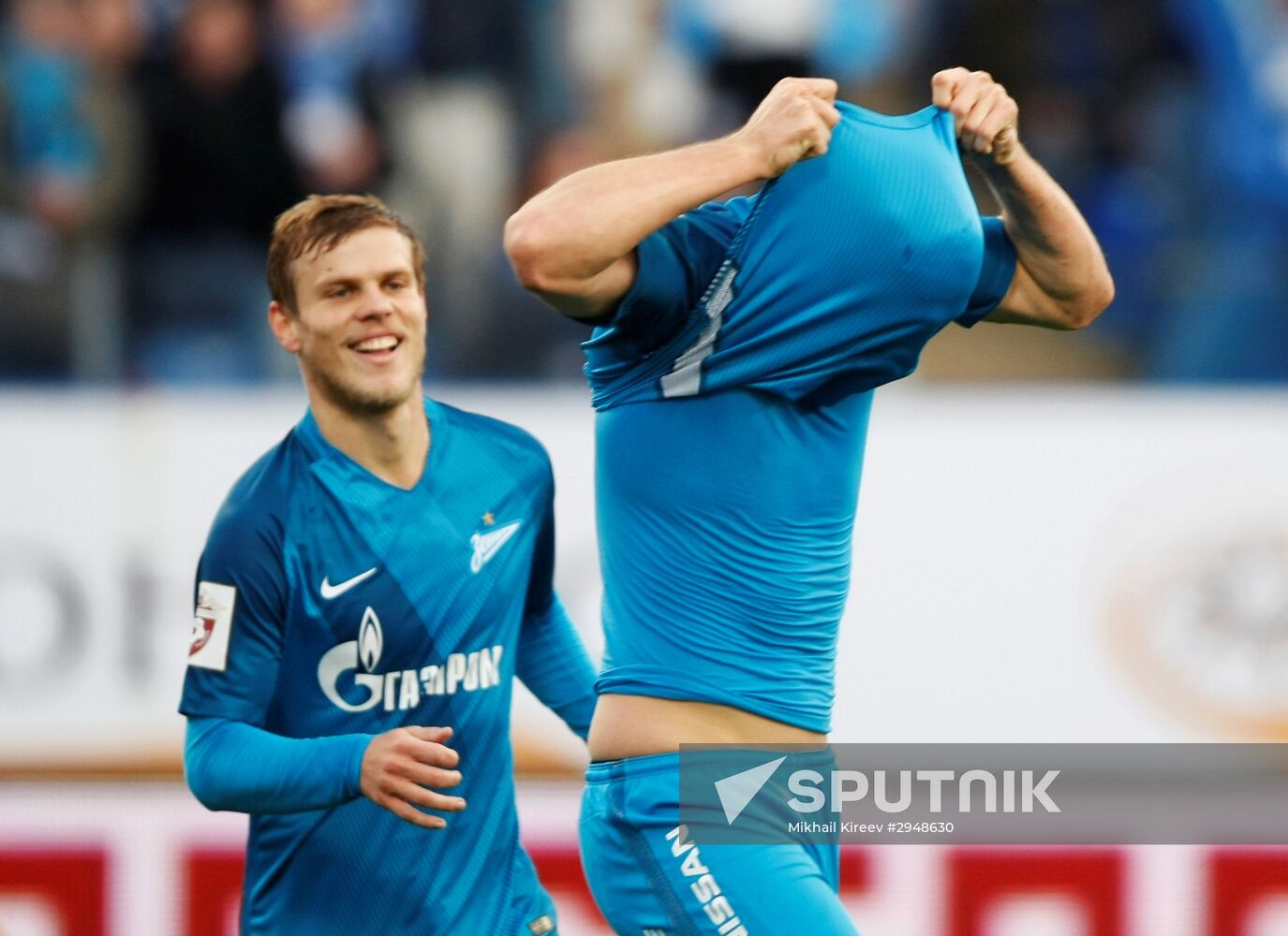 Football. Russian Premier League. Zenit vs. Spartak