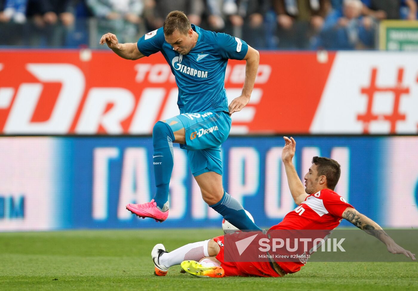 Football. Russian Premier League. Zenit vs. Spartak