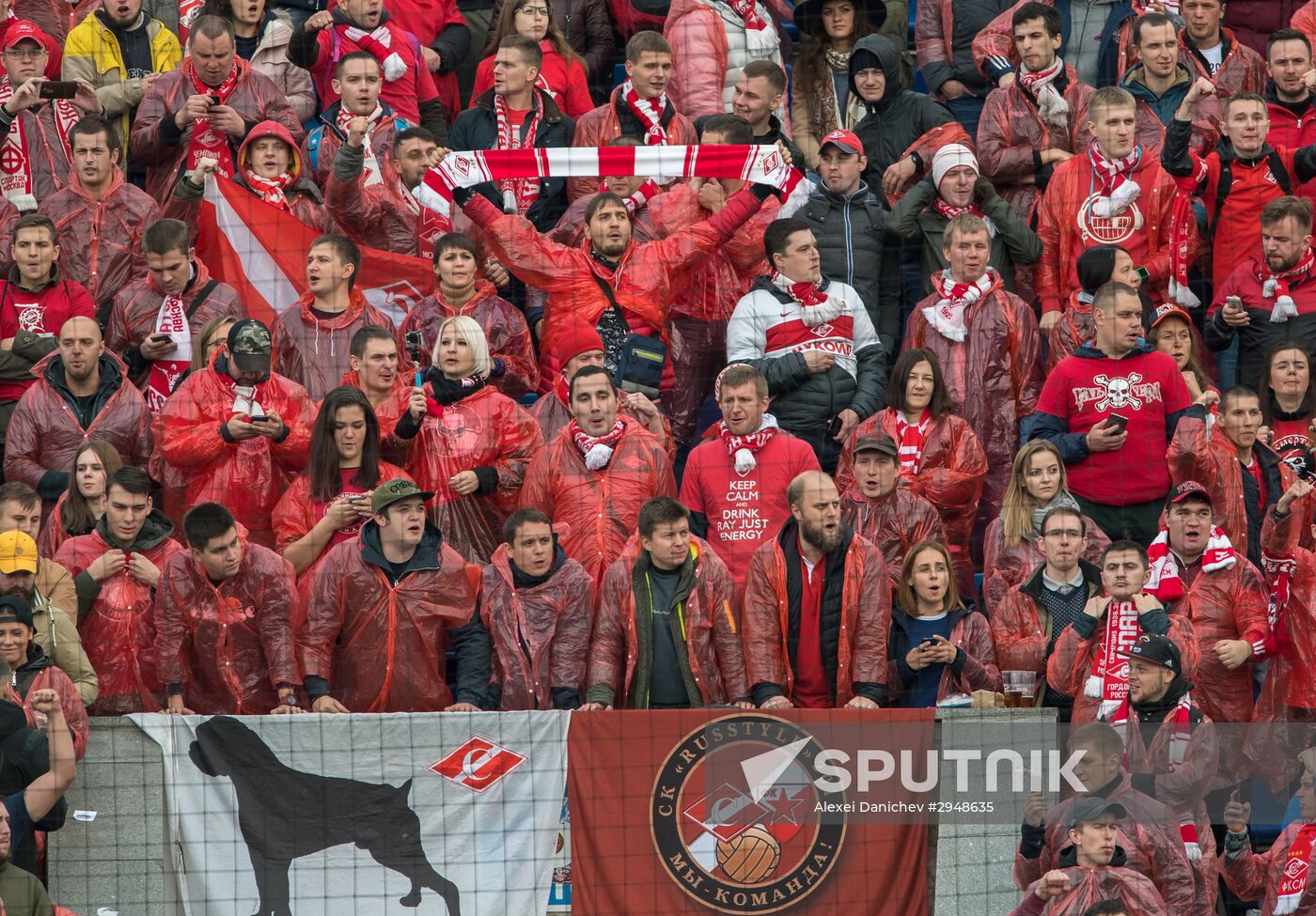 Football. Russian Premier League. Zenit vs. Spartak