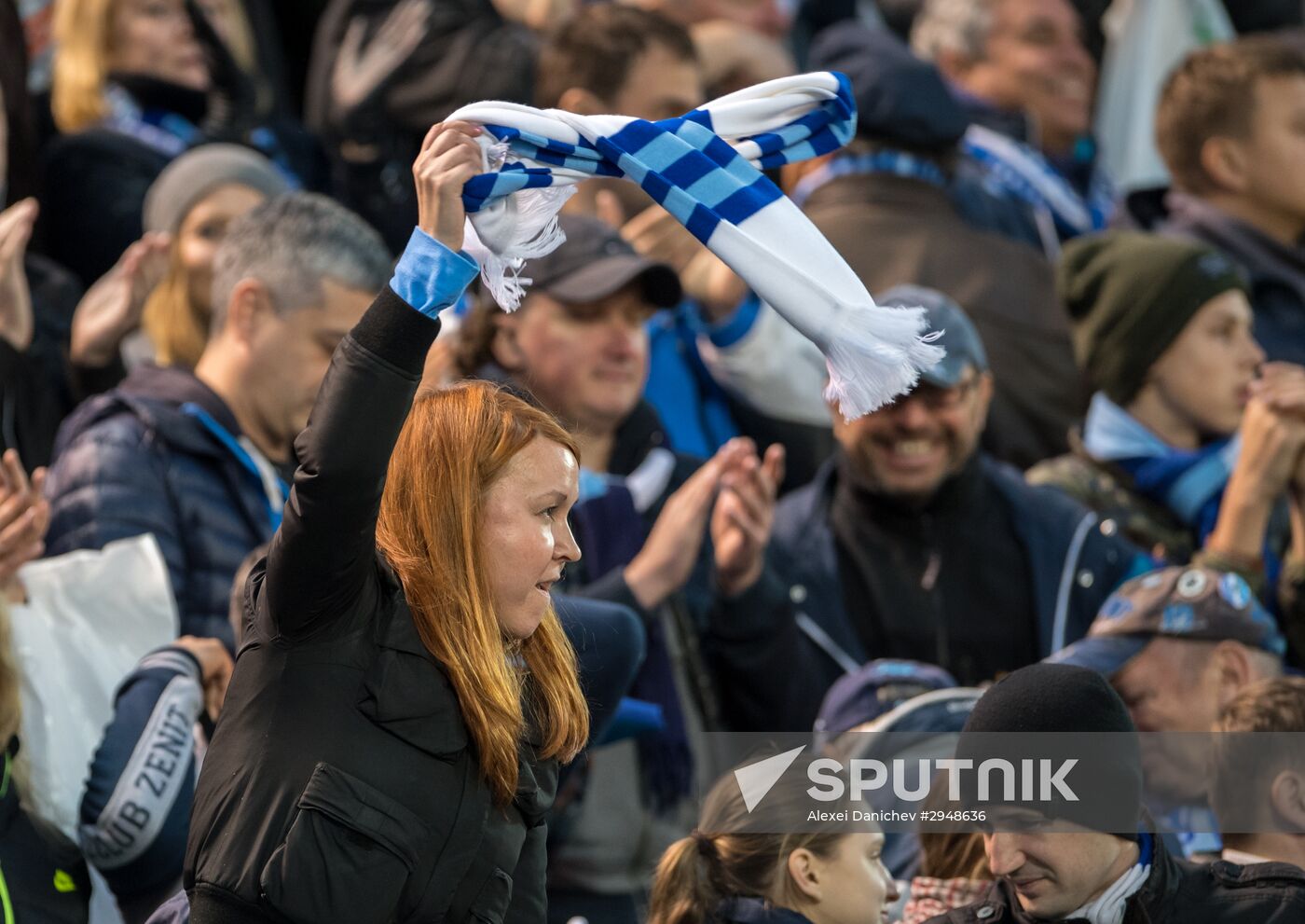 Football. Russian Premier League. Zenit vs. Spartak