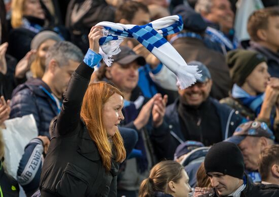 Football. Russian Premier League. Zenit vs. Spartak