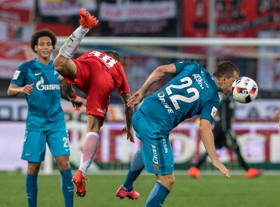 Football. Russian Premier League. Zenit vs. Spartak