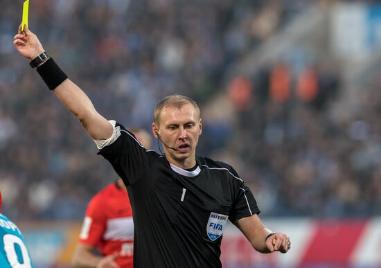 Football. Russian Premier League. Zenit vs. Spartak