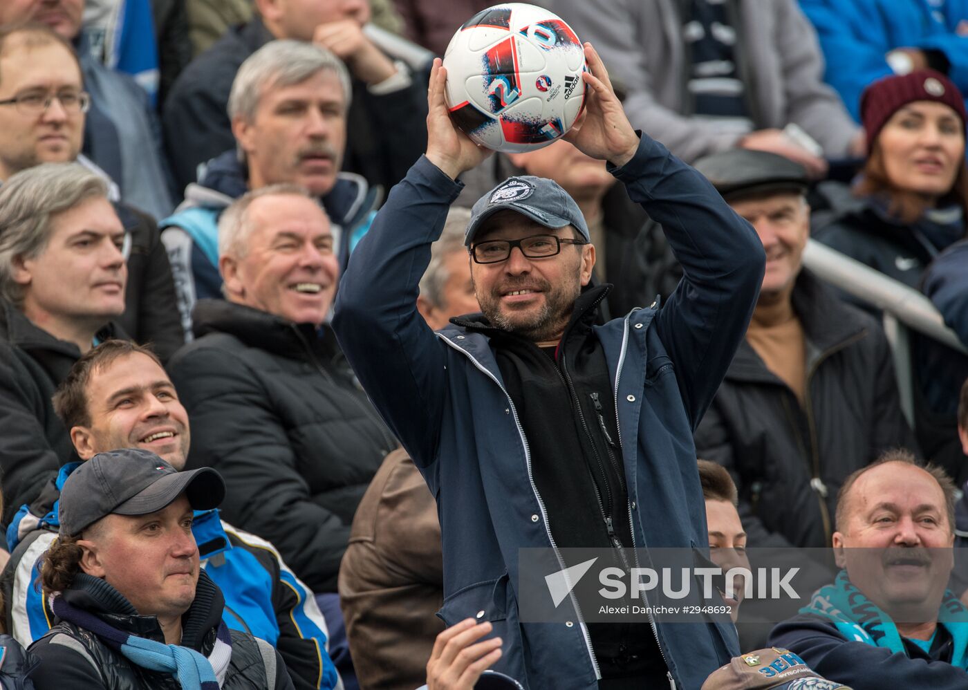 Football. Russian Premier League. Zenit vs. Spartak