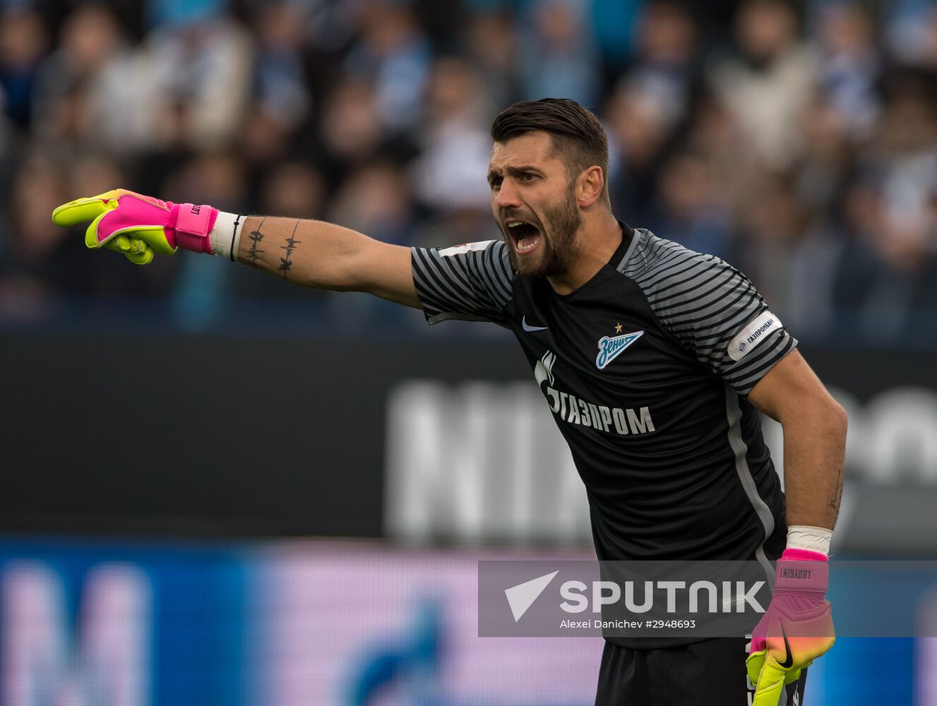 Football. Russian Premier League. Zenit vs. Spartak