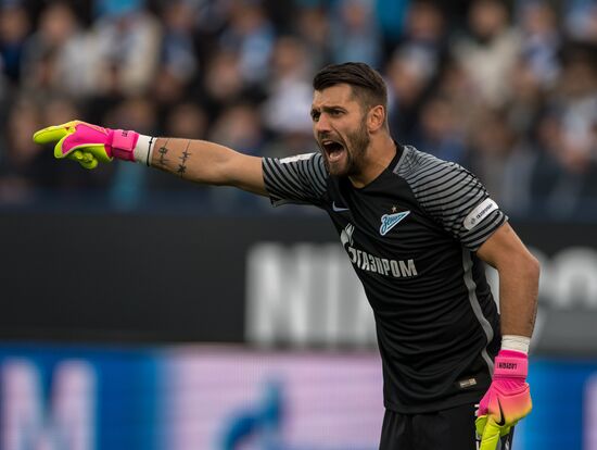 Football. Russian Premier League. Zenit vs. Spartak