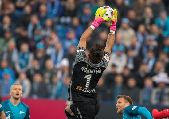 Football. Russian Premier League. Zenit vs. Spartak