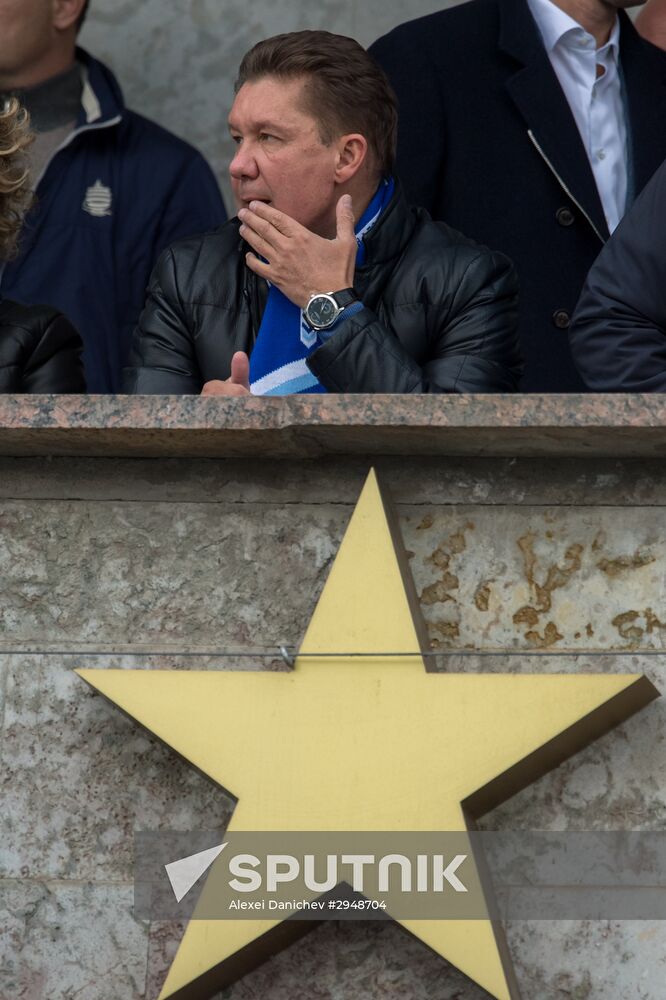 Football. Russian Premier League. Zenit vs. Spartak