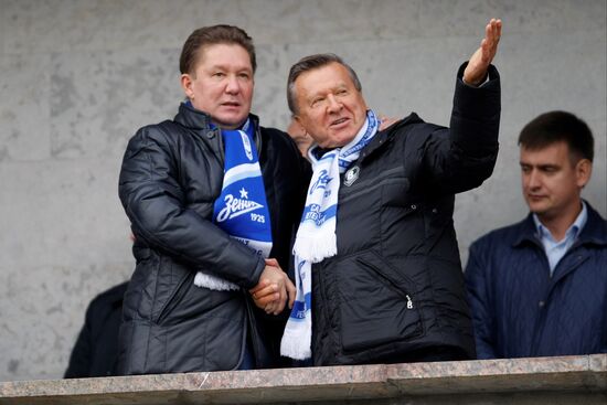 Football. Russian Premier League. Zenit vs. Spartak