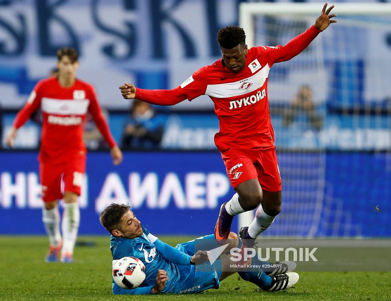 Football. Russian Premier League. Zenit vs. Spartak