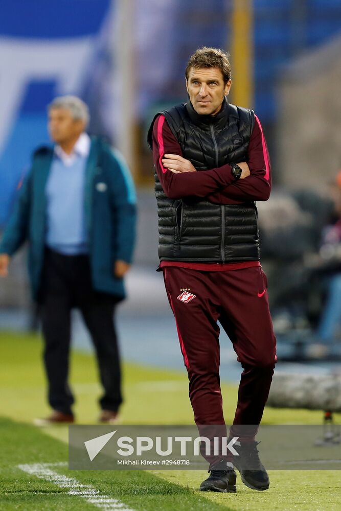 Football. Russian Premier League. Zenit vs. Spartak