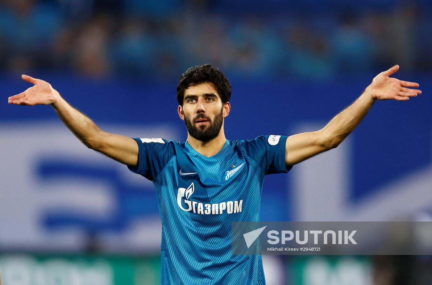 Football. Russian Premier League. Zenit vs. Spartak
