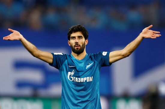 Football. Russian Premier League. Zenit vs. Spartak