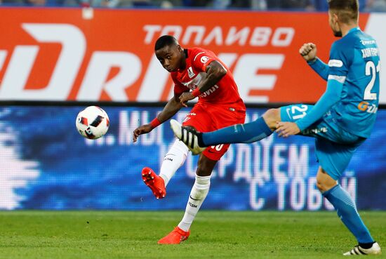 Football. Russian Premier League. Zenit vs. Spartak