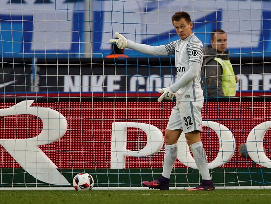 Football. Russian Premier League. Zenit vs. Spartak