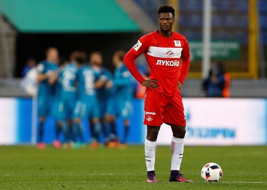 Football. Russian Premier League. Zenit vs. Spartak