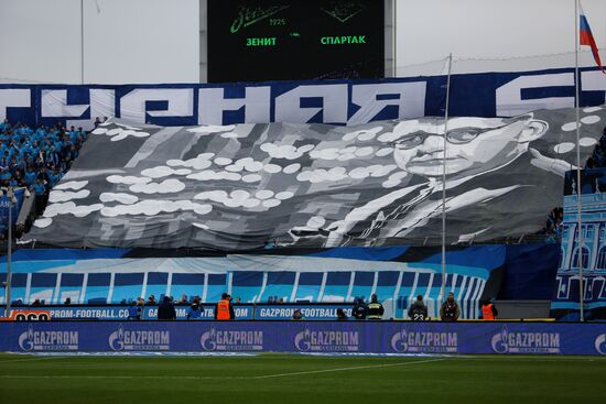 Football. Russian Premier League. Zenit vs. Spartak