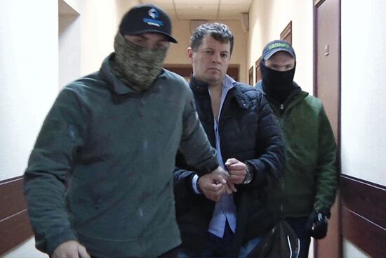 FSB detains Ukraine's Roman Sushchenko on suspicion of espionage