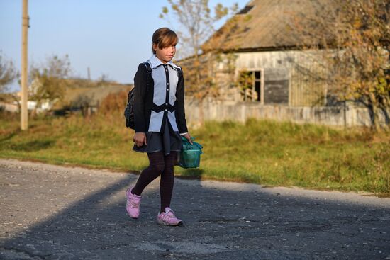 Elementary school, Sennoye Village, Bryansk Region