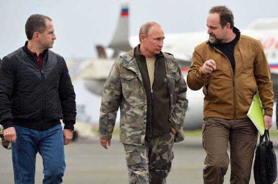 President Vladimir Putin visits Orenburg Region