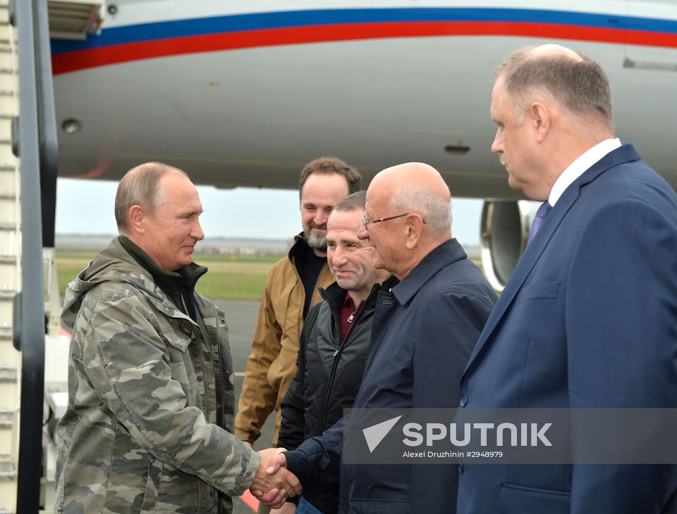 President Vladimitr Putin visits Orenburg Region