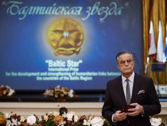Baltic Star Award ceremony in St.Petersburg